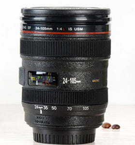 New SLR Camera Lens 24-105mm 1:1 Scale Plastic Coffee Tea MUG 480ML Creative Cups fancy Mugs Milk Lemon cups office home Mugs